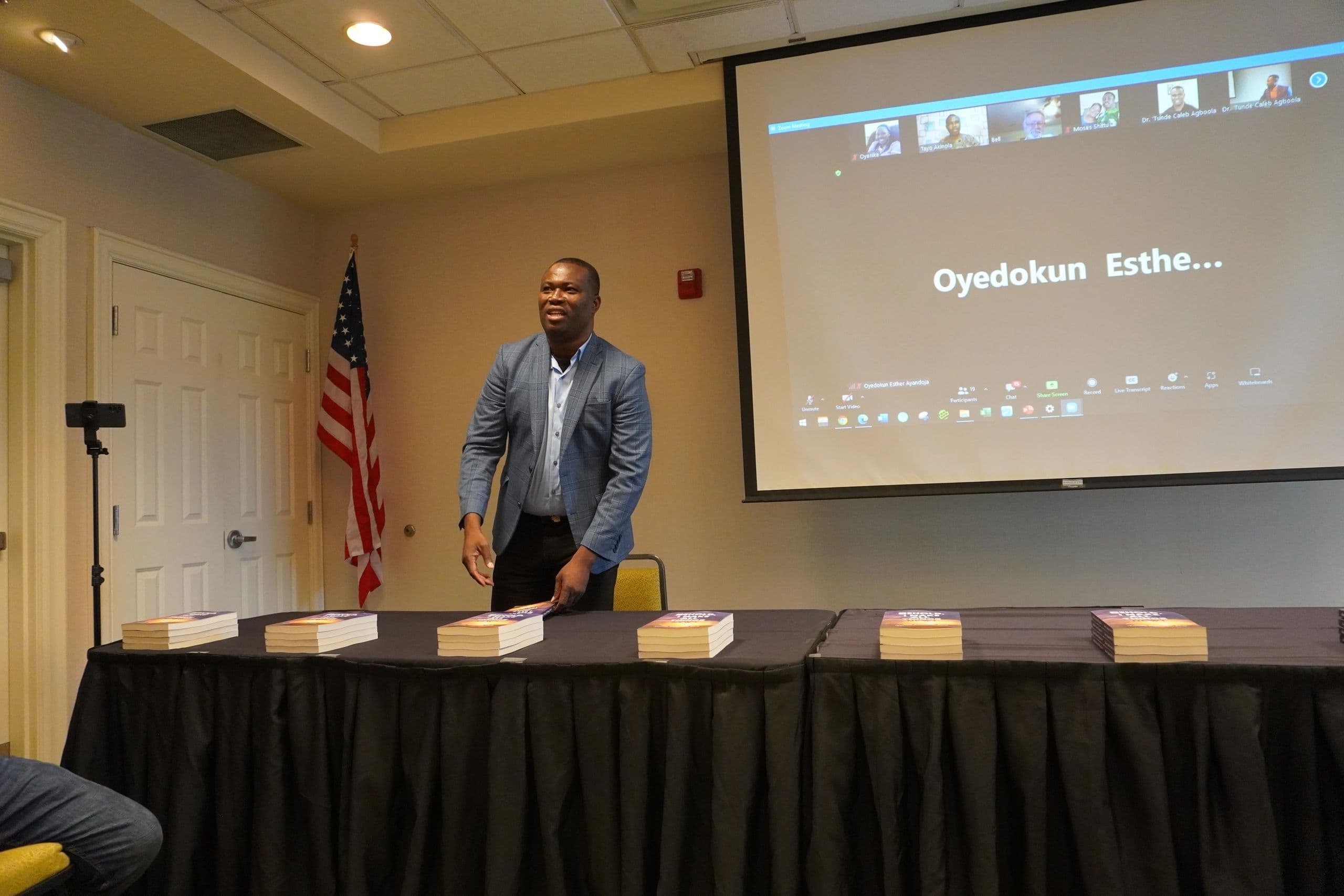 Book launch event